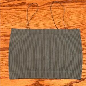 NWT Mono B Sea Foam Ribbed Top